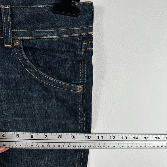 HUDSON BOOTCUT USA SIGNATURE LOW RISE FLAP POCKET JEAN IN ELM WASH Sz28 - Picture 11 of 16